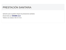 Tablet Screenshot of prestacionsanitaria.com